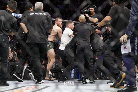UFC 229 Khabib vs. McGregor results: Chaotic postfight brawl.